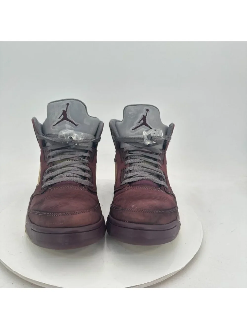 Nike Air Jordan 5 Retro Men Size 9.5 DZ4131-600 Deep Burgundy High Top Shoes